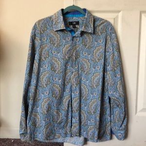 Patterned Dress Shirt